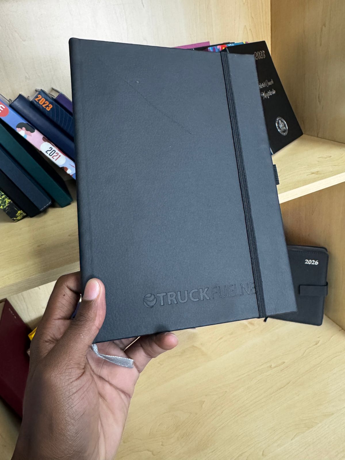 leather notebook