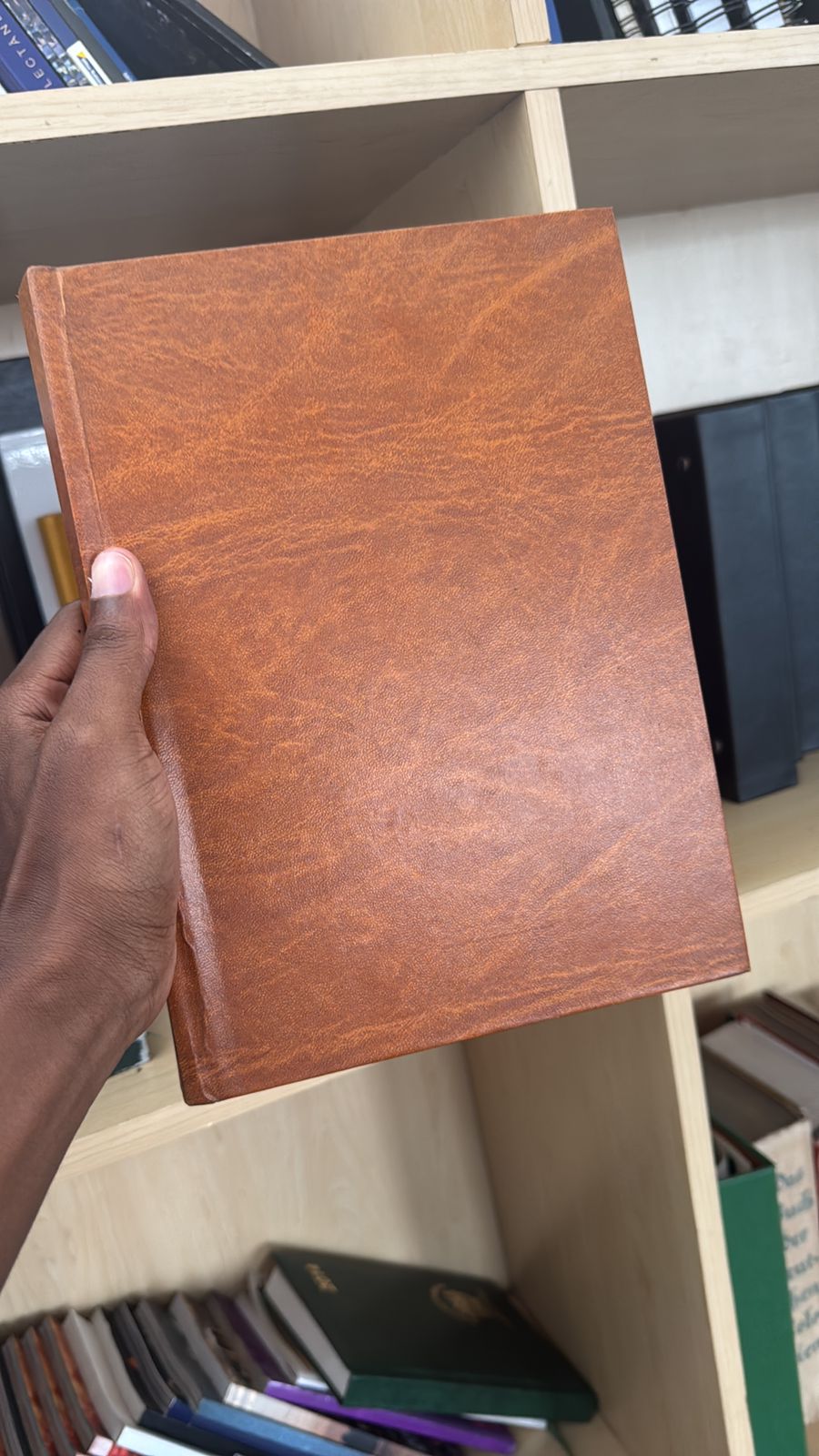 leather hotel menu