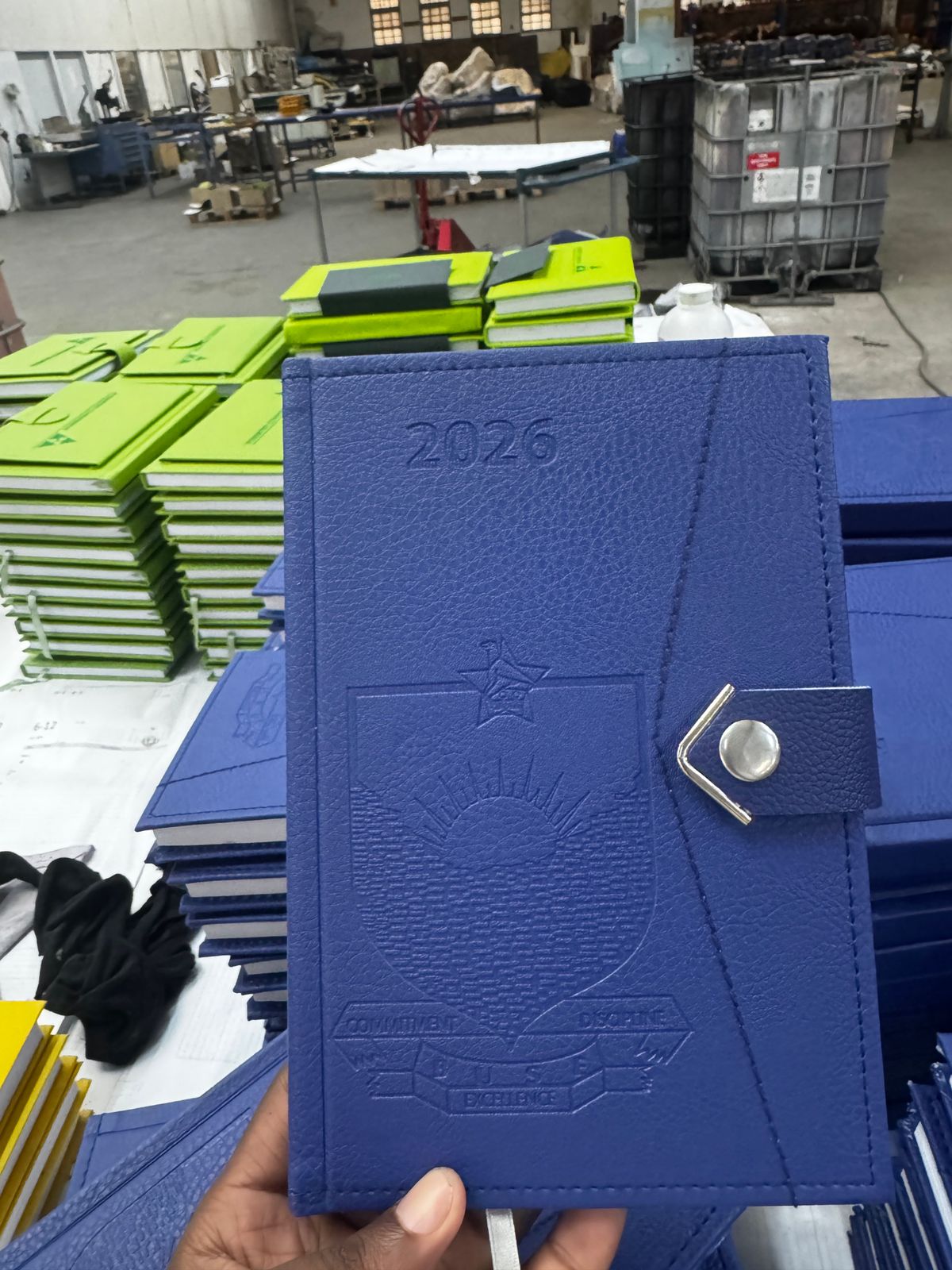 2027 Embossed Diaries