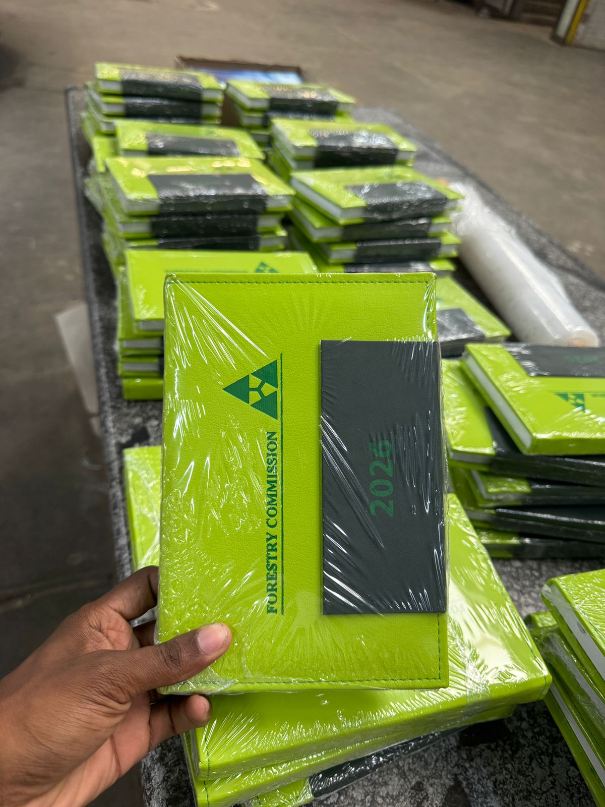 Branded Execute Leather Diaries