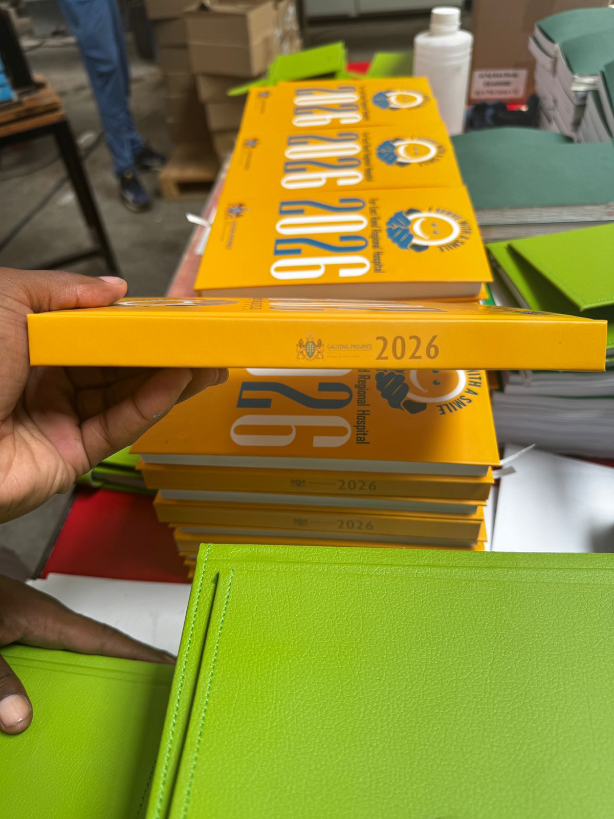 Laminated 2027 Diaries